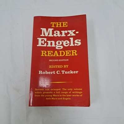 The Marx-Engels Reader by Engels, Friedrich; Marx, Karl GOOD