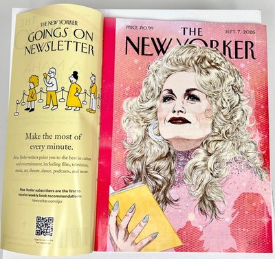 The New Yorker Magazine September 7, 2026 Dolly Parton Tribute ''Pure Gold'' New