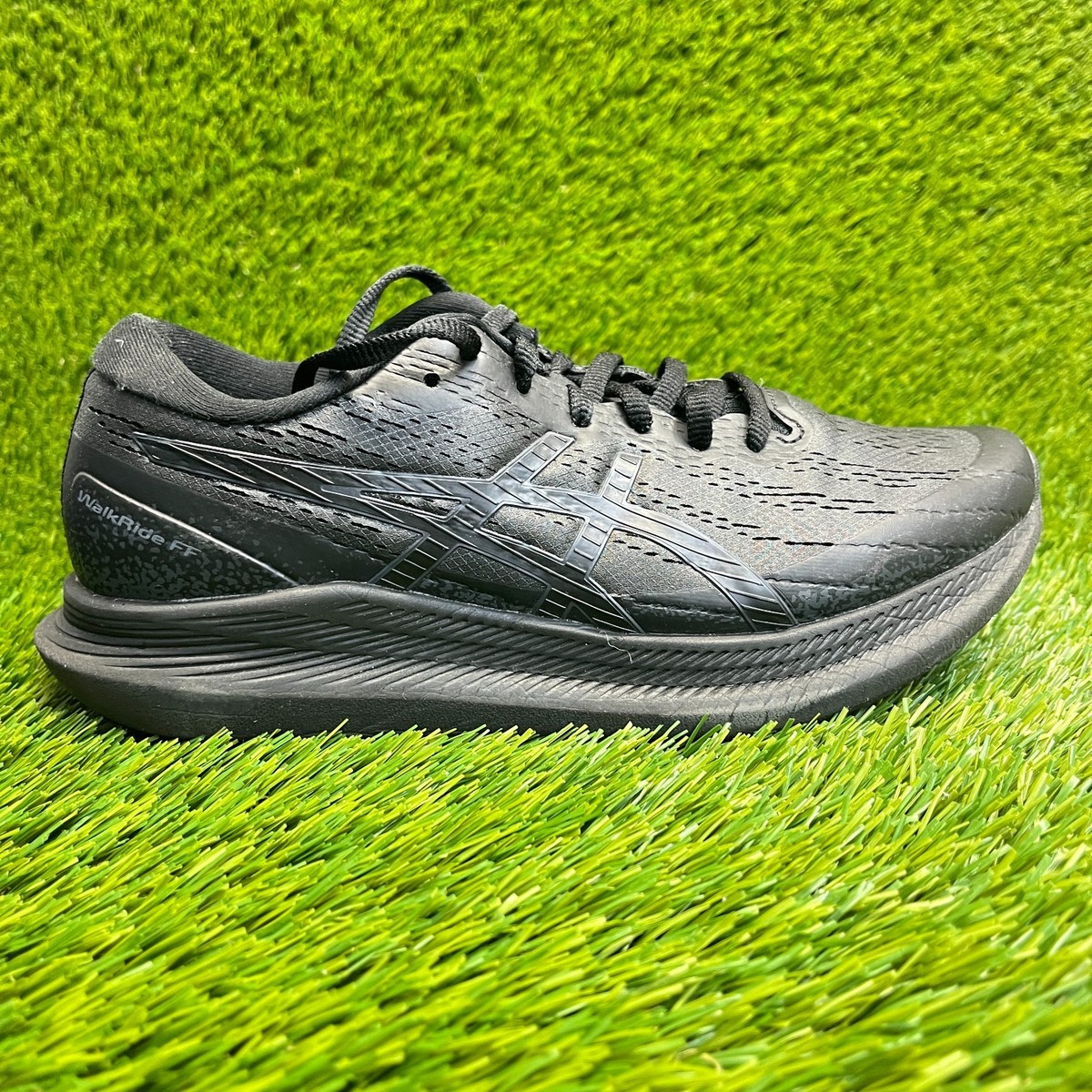 Asics WalkRide FF Womens Size Black Athletic Running Walking