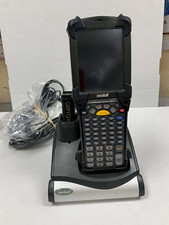 Symbol MC92N0 Wireless Barcode Scanner w/ Charging Cradle Cable extra batt..