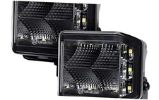 Go Rhino Xplor Lighting: Blackout Series 4x3 LED Cube Sideline Flood Light Kit