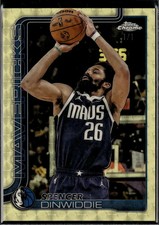 Marketplace image: Spencer Dinwiddie 2025-26 Topps Chrome SUPERFRACTOR 1/1 Dallas Mavericks