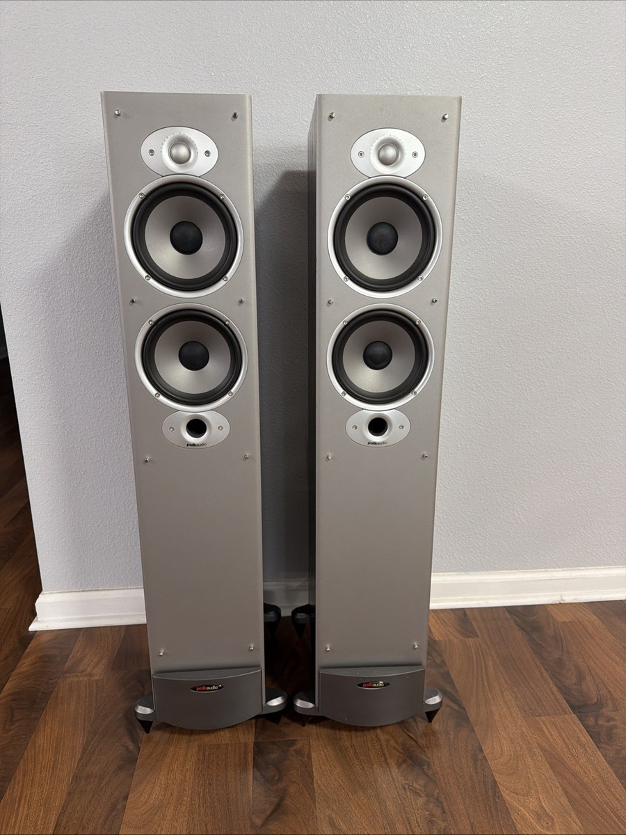 Polk Audio RTi8 Tower Speakers Black (No Grill Covers) | eBay