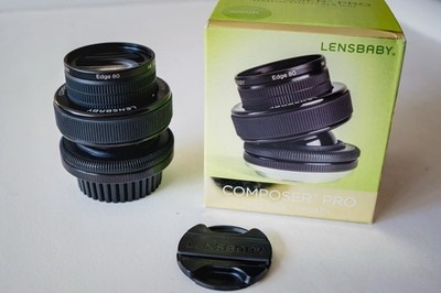 Lensbaby Composer Pro Nikon + Edge 80   sehr guter Zustand, OVP