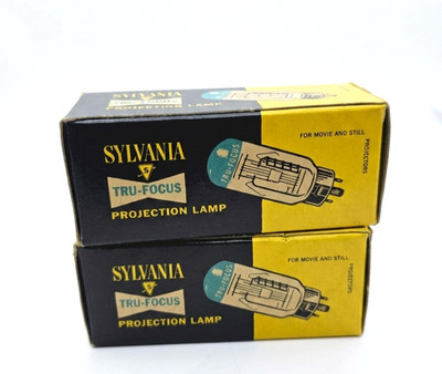 Lot of 2 Sylvania BEH Tru-Focus Projector Lamp Bulb 2CC8 150W 120V NOS L8