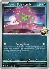 Cynthia's Spiritomb 133/217 Pokémon ME: Ascended Heroes Uncommon Regular 2026 NM