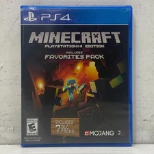 Minecraft PS4 Edition with Favorites Pack - PlayStation 4