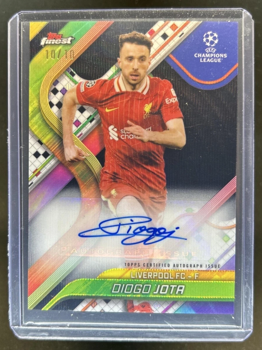 Diogo Jota 直書きオート　/10シリ Preços baixos em Cartões colecionáveis de Diogo Jota | eBay
