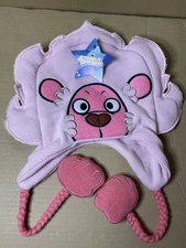 Hot Topic Exclusive Steven Universe Lion Pink Tassel Beanie Bioworld