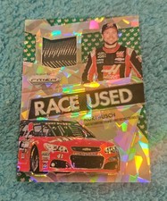 2016 Panini Prizm Team Race Kurt Busch 30/99 T-KU