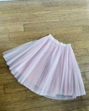 Pink Elastic Women  s Tutu Elastic Waist Fully Lined Size Small/Medium