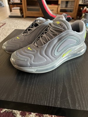 RARE COLOR Men's Nike AIR MAX 720 'COOL GREY VOLT' Shoes Sneakers SIZE 11!!!!