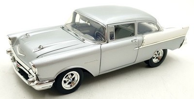 ACME 1/18 Scale Diecast A1807016 - 1957 Chevrolet 150 Street Strip - Silver