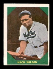 1960 Fleer #48 Hack Wilson   EXMT X3267684