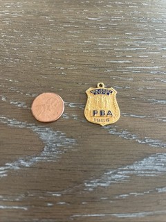 Vintage 1965 New Jersey State PBA Pendant