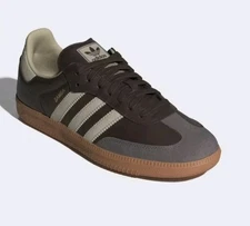 Adidas Samba OG Brown Putty Grey Gum Bottom ID1481 Men's Size 10.5 New In Box 