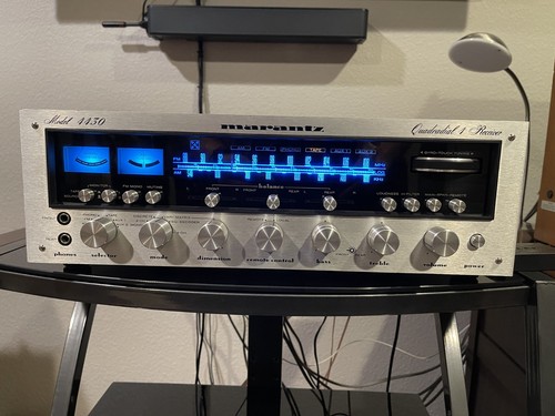 Marantz 4430 2Ch Stereo / 4Ch Quad Receiver + New Caps, Best Upgrades... WIMAs