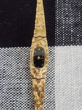 Vintage Geneve Classic Quartz 10K Solid Yellow Gold Nugget Ladies Dress Watch - Image 3