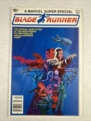 Blade Runner #22 1982 Official Movie Adaptation  Marvel C3998