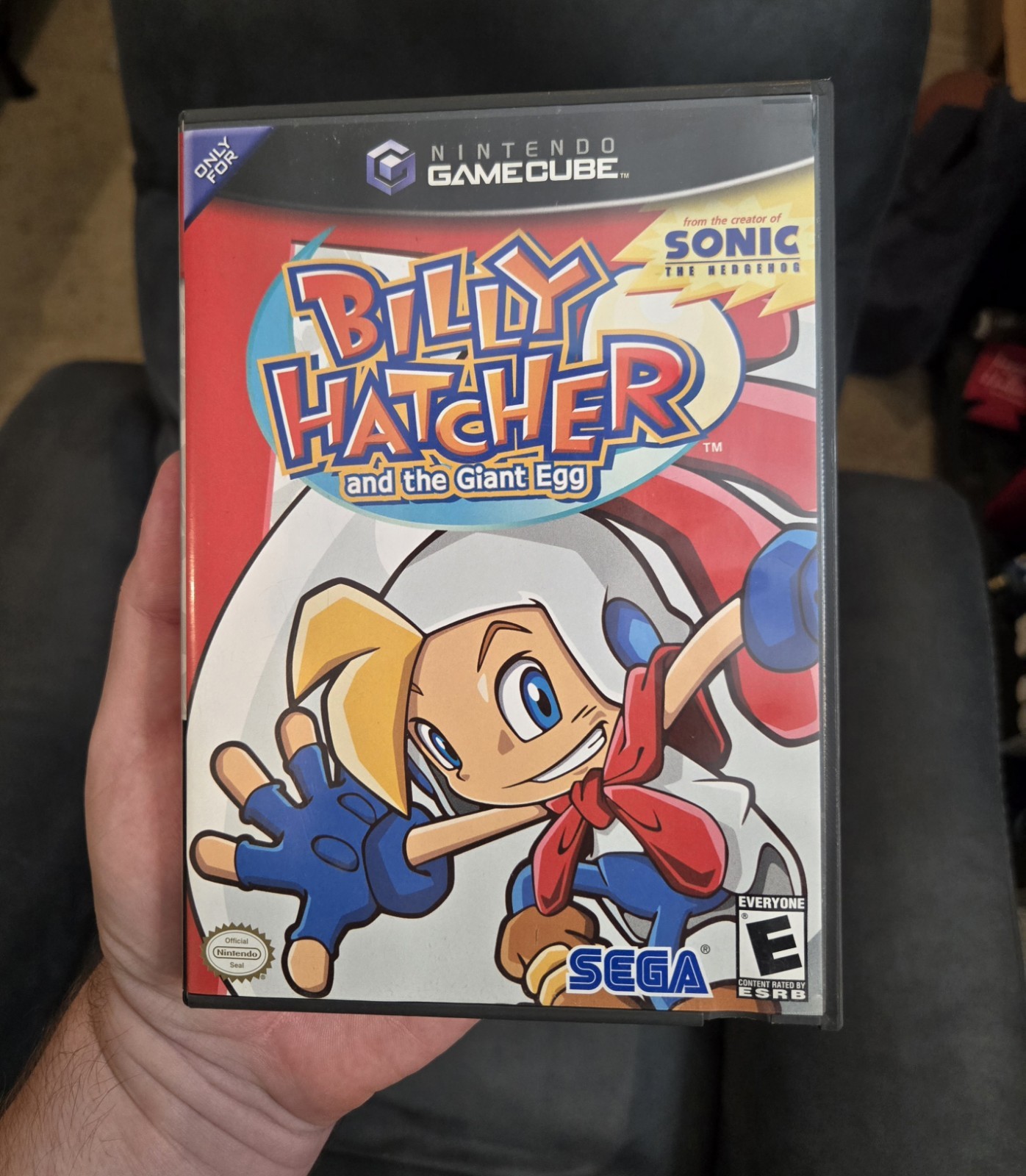 Billy Hatcher and the Giant Egg, GameCube. Complete!