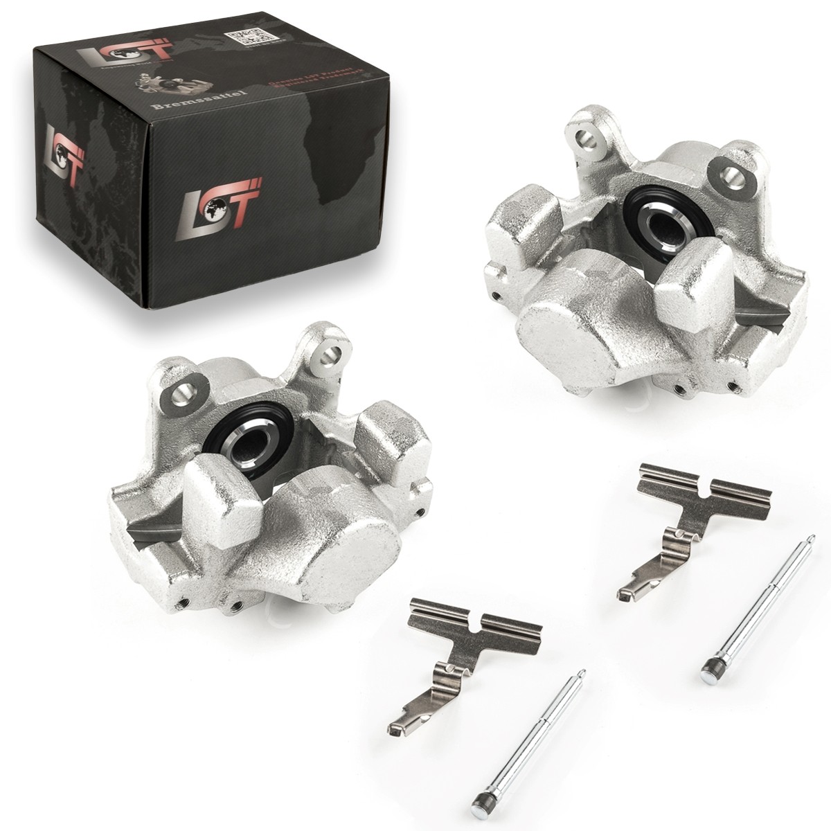 2X Brake Caliper Rear Axle For Mercedes-Benz R171 W203 C208 C209