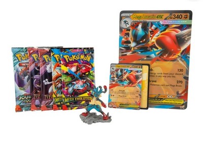 Pokemon TCG Mega Lucario ex Premium Figure Collection Box Factory
