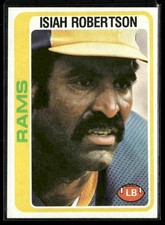 1978 Topps #130 Isiah Robertson NM