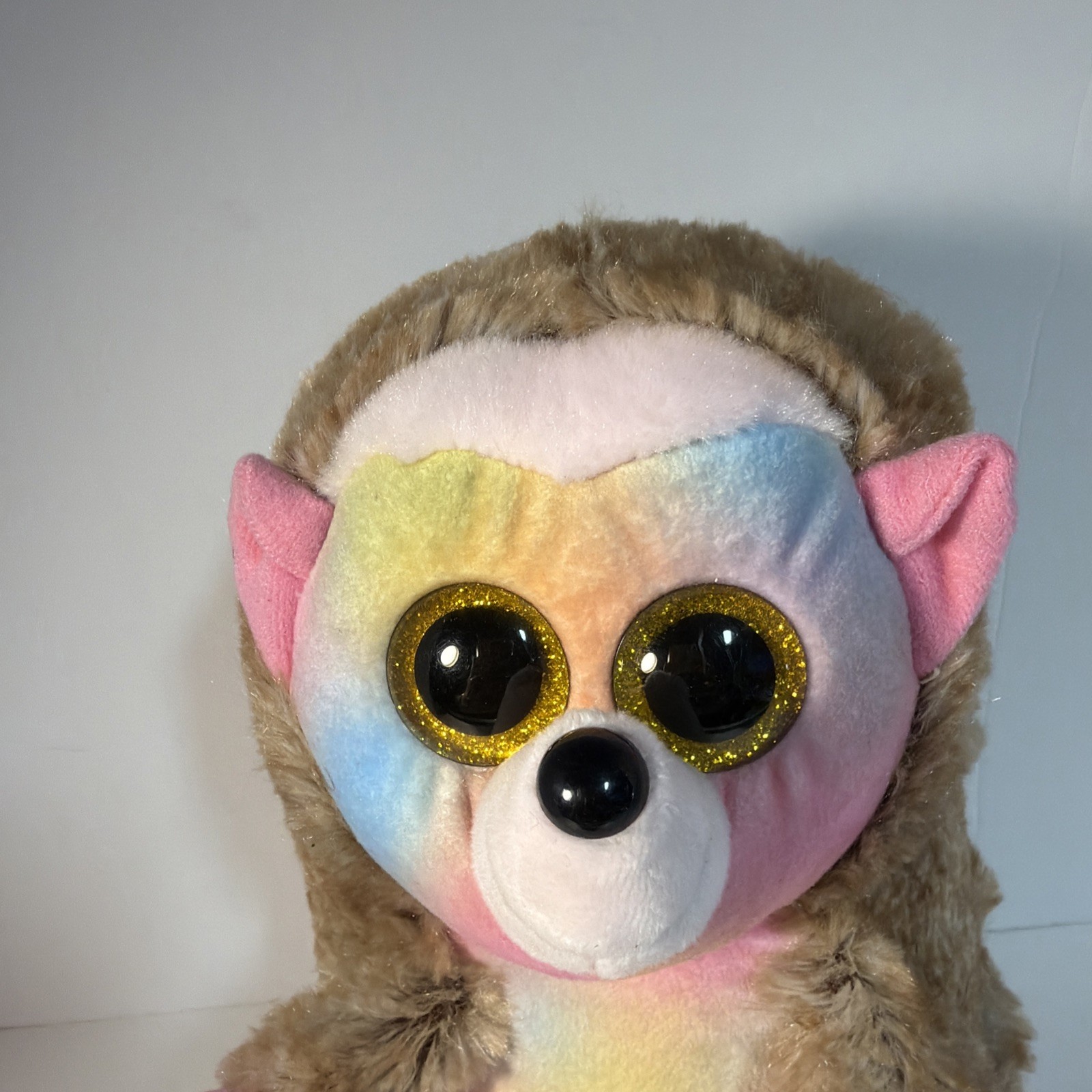 Ty Beanie Boo Plush PINECONE The Hedgehog 9" Multicolored
