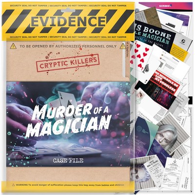 Cryptic Killers Ungelöstes Krimi Spiel - Cold Case Files Investigation