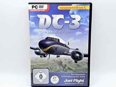 DC-3 Just Flight - Microsoft Flight Simulator X  - PC DVD ROM