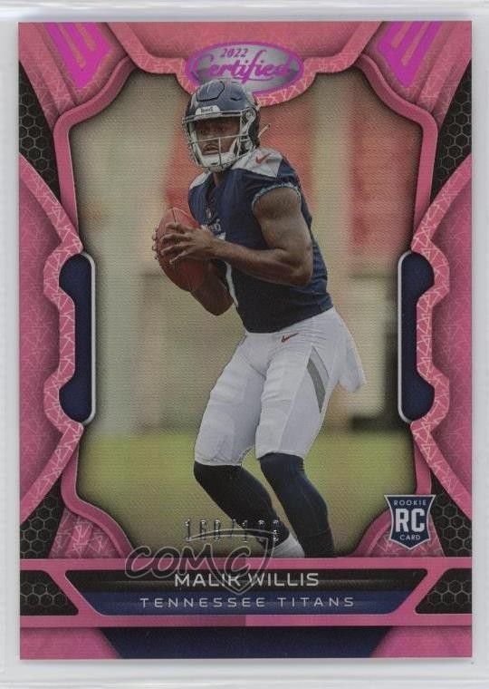 2022 Certified Rookies Mirror Pink /199 Malik Willis #103 1pd2