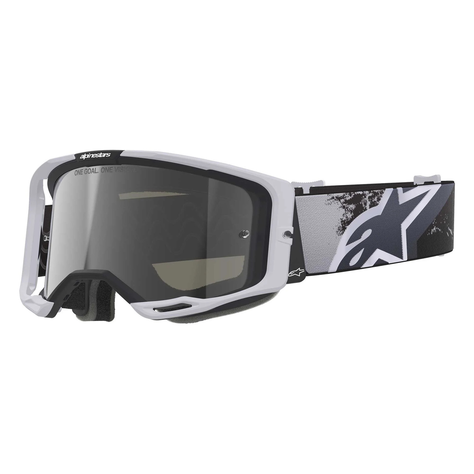 Alpinestars Silver Vision 8 Lahnd Goggles Iron Camo Mirror Size: One Size - Image 4