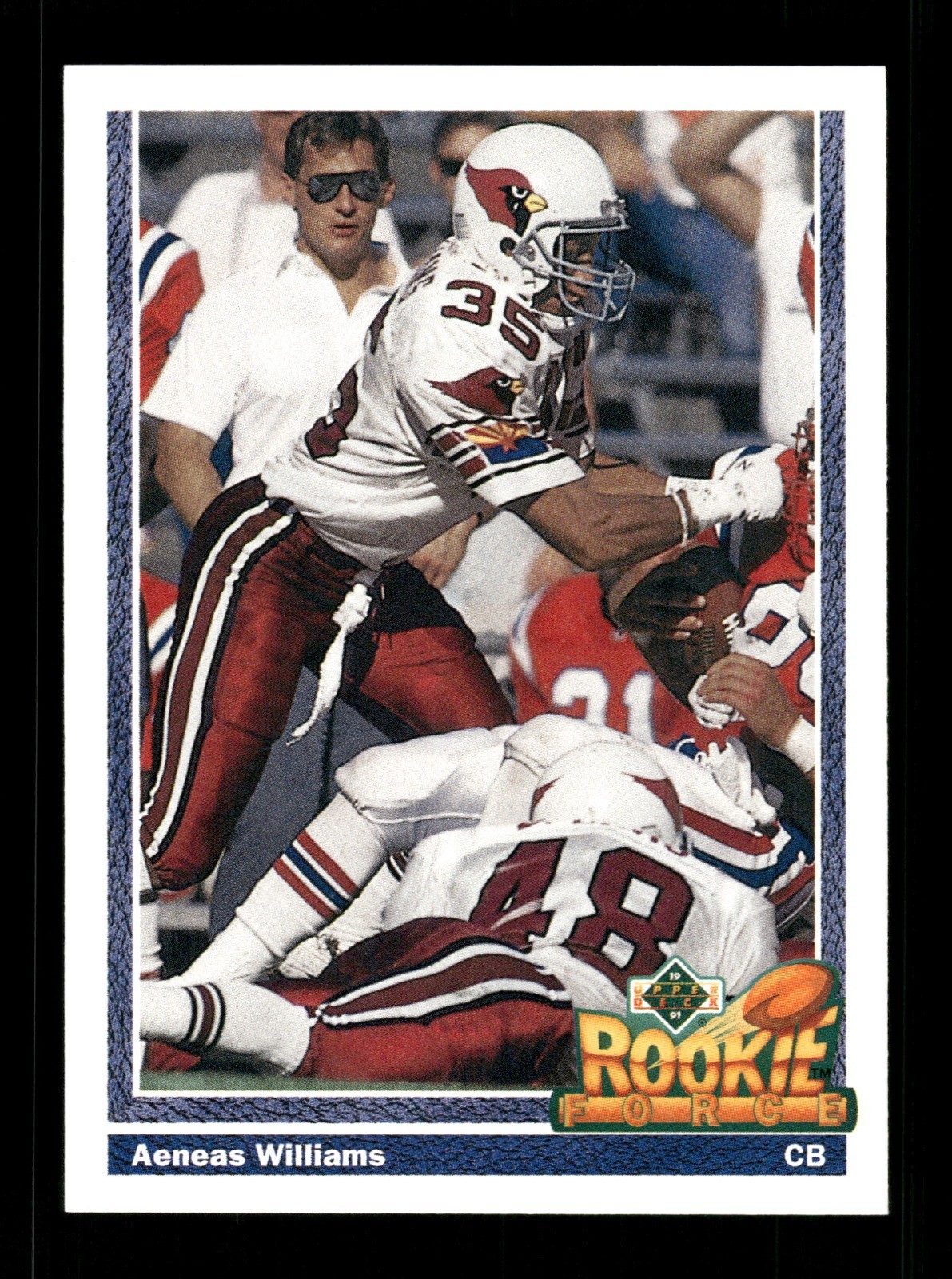 1991 Upper Deck #630 - Aeneas Williams (RC)