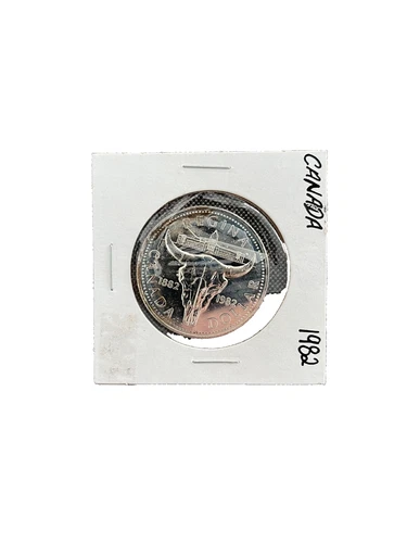 1982 Canada Silver Canadian Silver Dollar - Regina Centennial PROOF