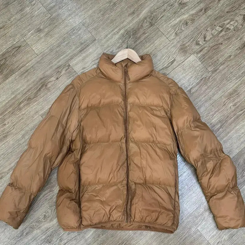 Lightweight Brown Short Padding Jacket for Men - … - image 3