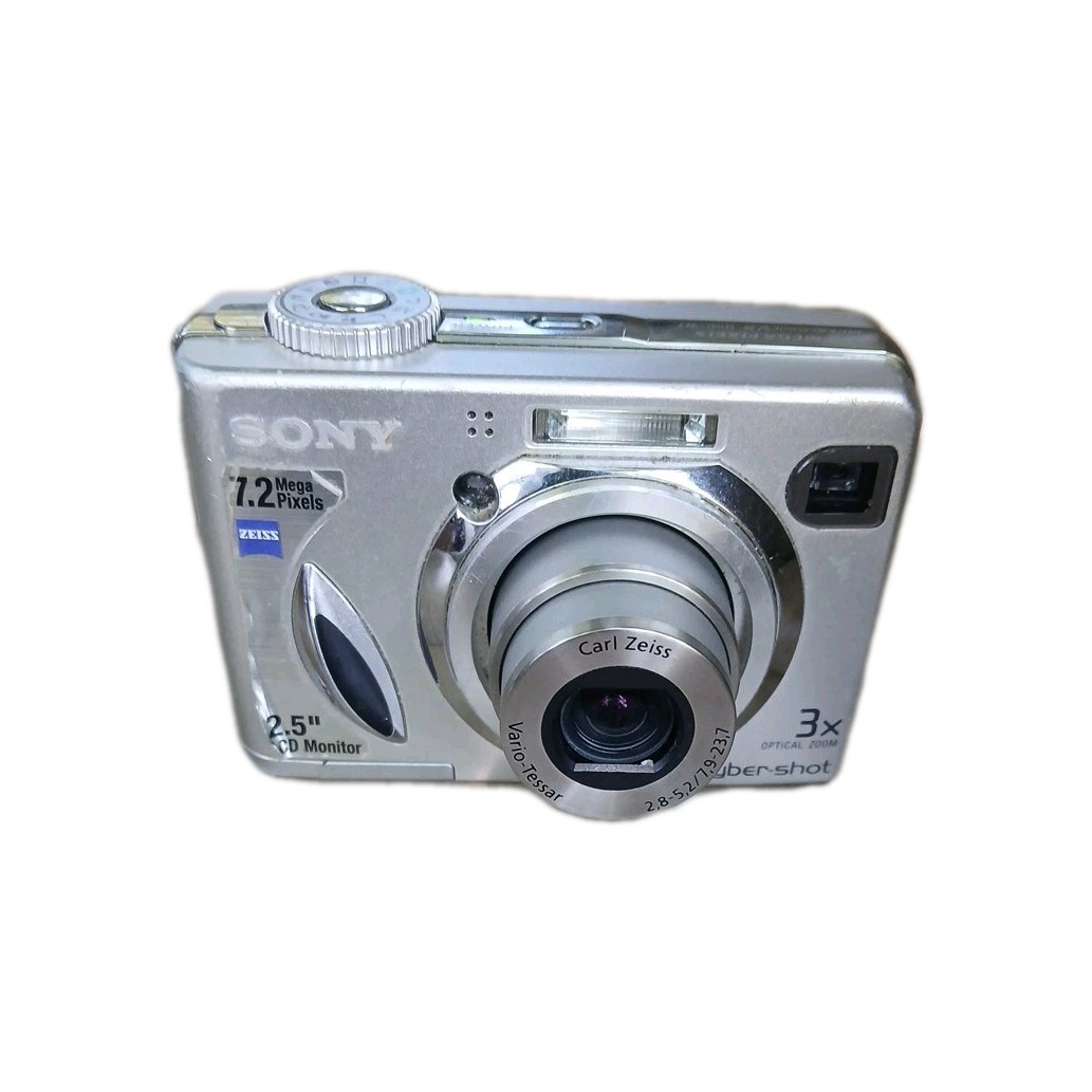 Sony Cyber-shot DSC-W7 7.2MP Digital Camera - Silver 27242673007| eBay