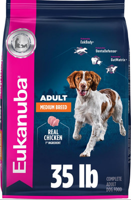 Eukanuba Adult Medium Breed Dry Dog Food, 35 lbs.