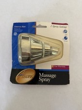Alsons Adjustable Massage Spray Pulsate Shower Head New Vtg 1996 Made in USA