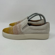 Frye Women's Lena Wave Slip On Sneaker suede Textured Slip-On Sneakers Size 8B
