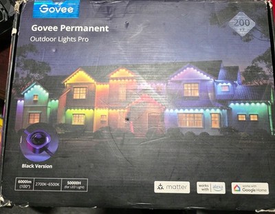 Govee Permanent Outdoor Lights Pro Black Version 200f