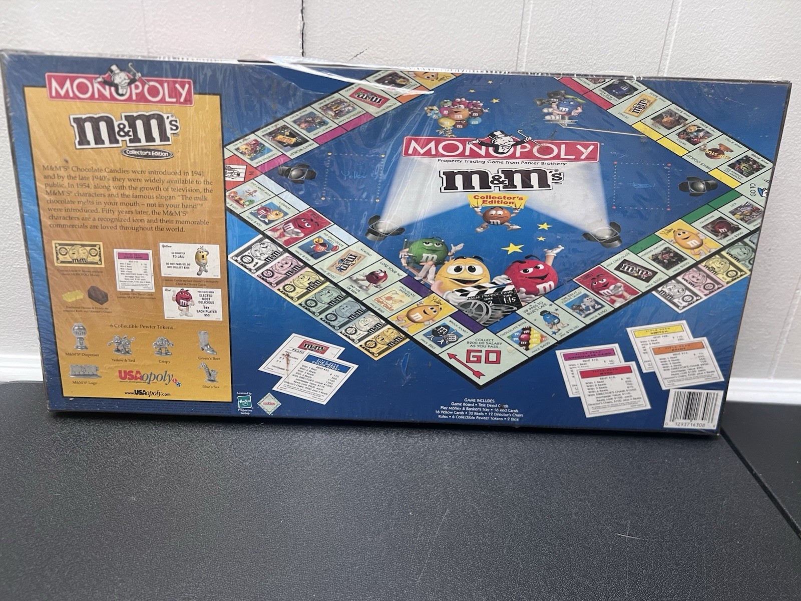 Monopoly M&M's Collector's Edition Board Game 2004 USAopoly New Sealed NIB
