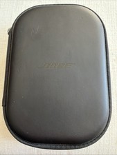 Bose Headphone Case Only Quiet Comfort Zipper Semi Hard w/Mesh Pocket Inside