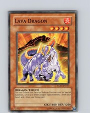 Yu-Gi-Oh TCG Lava Dragon RGBT-EN037 Unlimited Common Card Played LP