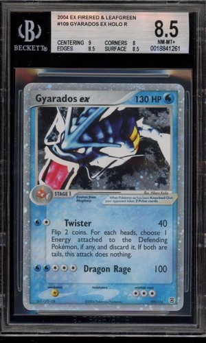 Gyarados ex graded BGS 8.5 for sale on eBay