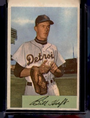 1954 Bowman #167 Billy Hoeft