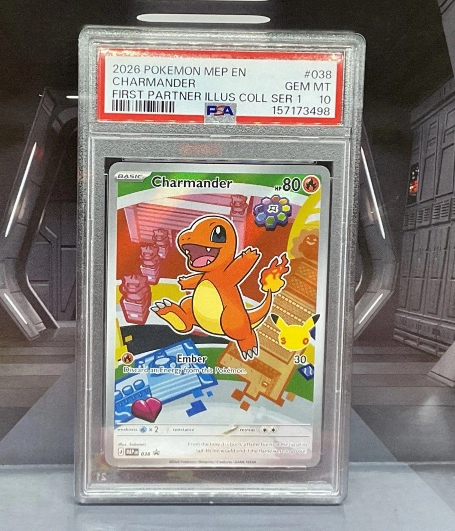 Charmander Pokémon TCG Professional Sports Authenticator (PSA