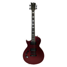 ESP LTD EC-256 Left Handed Electric Guitar - Candy Apple Red Satin - C-Stock