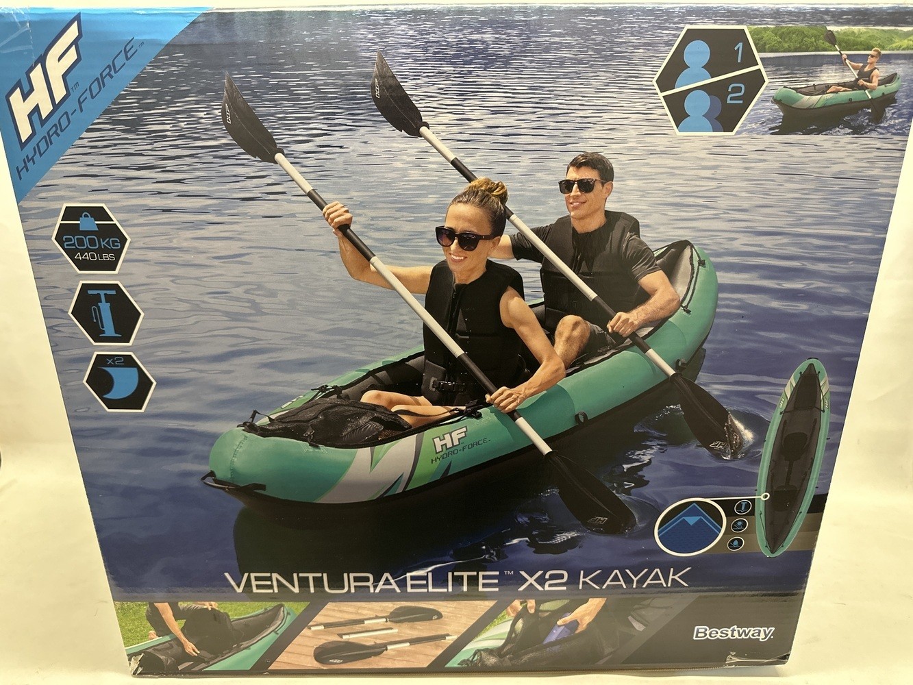 HYDRO-FORCE VENTURA ELITE X2 KAYAK