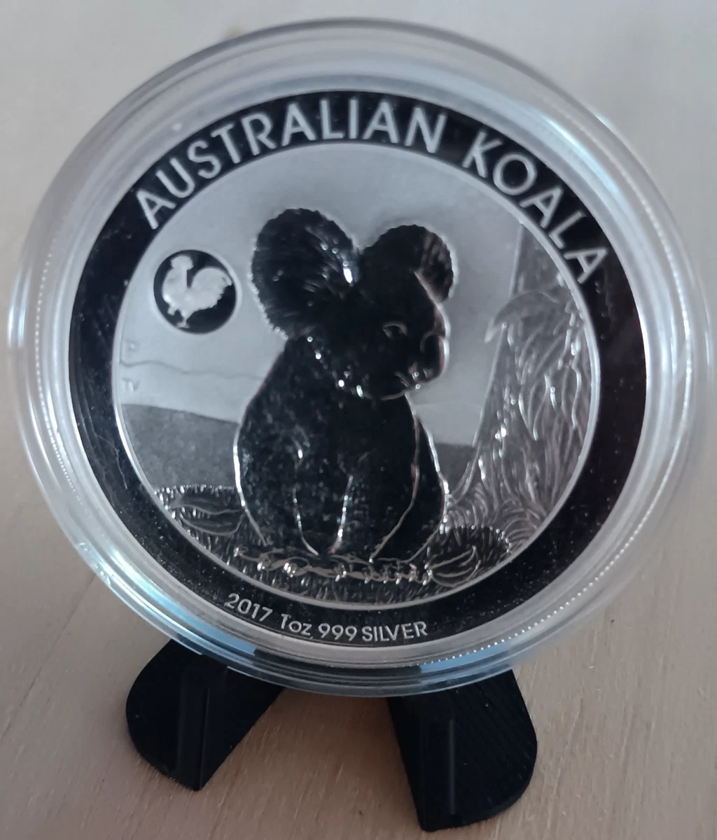 Australian Koala 1 oz Precious Metal Content per Unit 2017 Silver