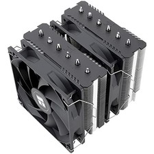 CPU Cooler with 6 Heat Pipes, Dual 120mm PWM Fans, AM4 AM5 LGA 1700 Cooler